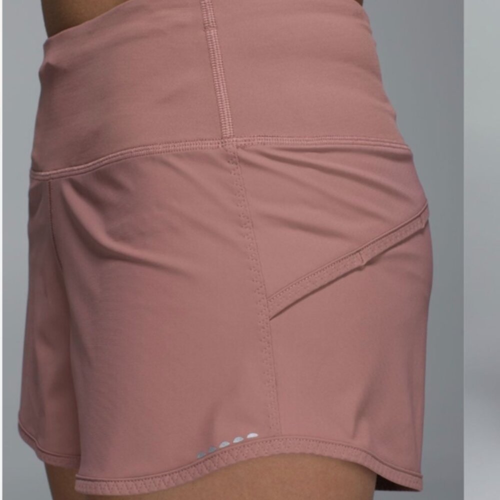Lululemon Trail Bound Short Bark Berry like new - Picture 5 of 13